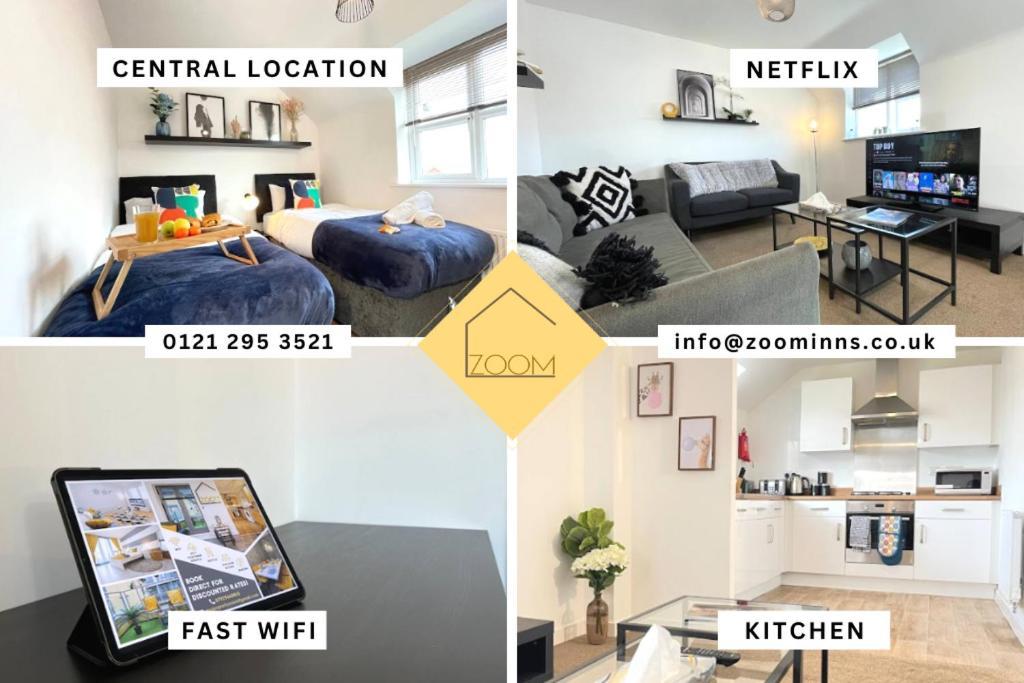Cosy 2Br Retreat, Near Uni & Qe Hospital, Parking Apartment Birmingham Exterior photo